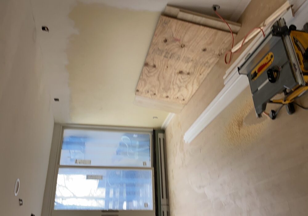 Interior renovation