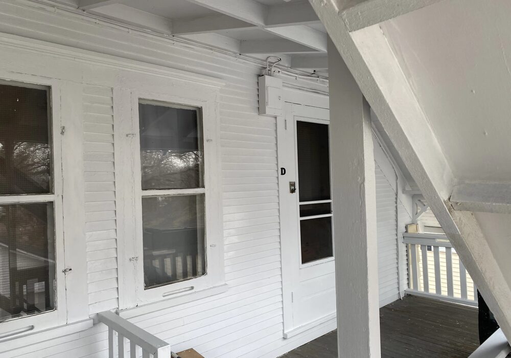 Exterior painting after